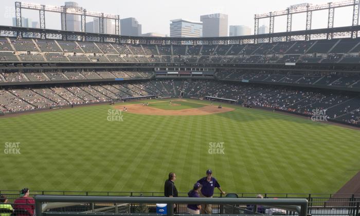Coors Field - Section 403 Seat View