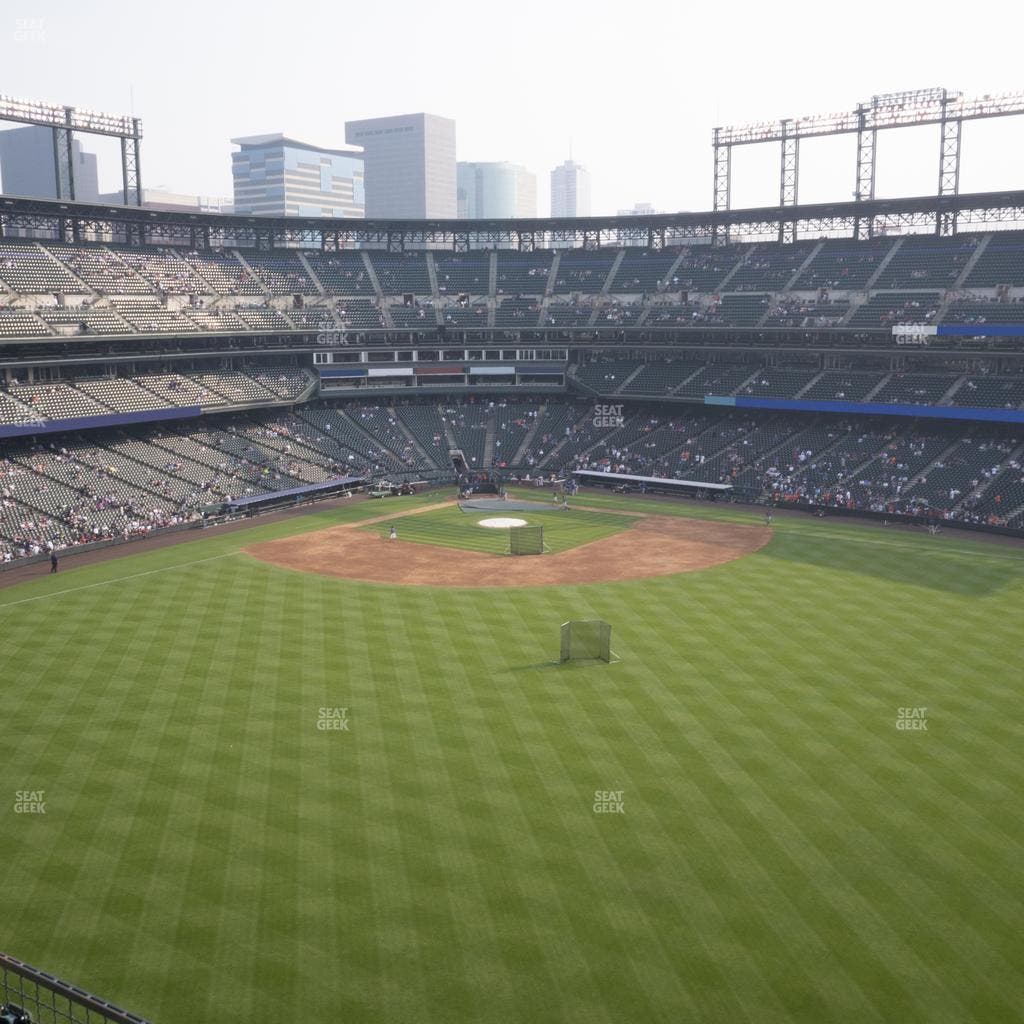 Coors Field - Section Lower 301 Seat View