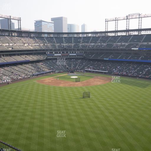 Coors Field - Section Lower 301 Seat View