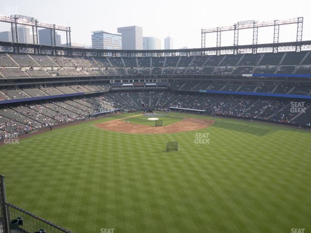 Coors Field - Section Lower 301 Seat View