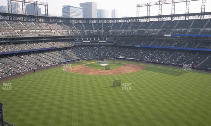 Coors Field - Section Lower 301 Seat View