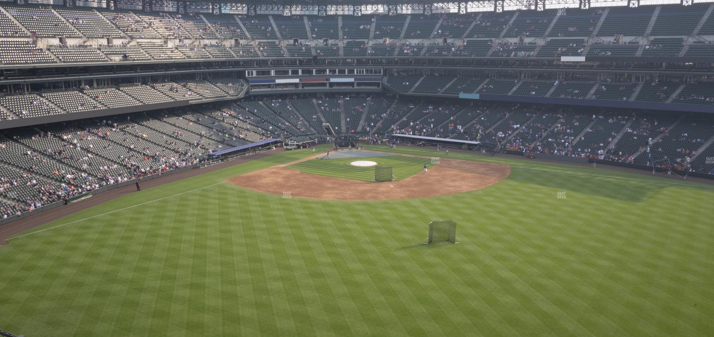 Coors Field - Section Lower 302 Seat View