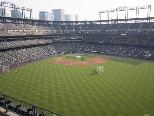 Coors Field - Section Lower 302 Seat View