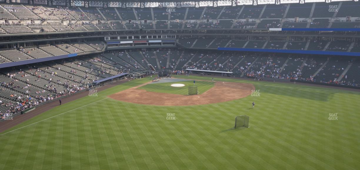 Coors Field - Section Lower 303 Seat View