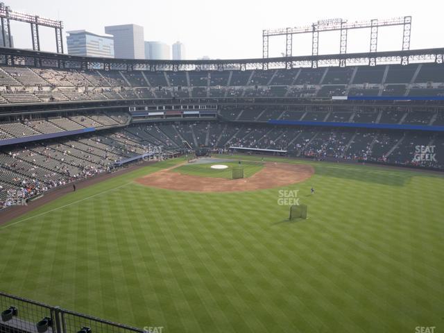 Coors Field - Section Lower 303 Seat View