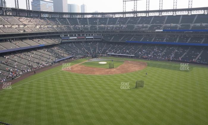 Coors Field - Section Lower 303 Seat View