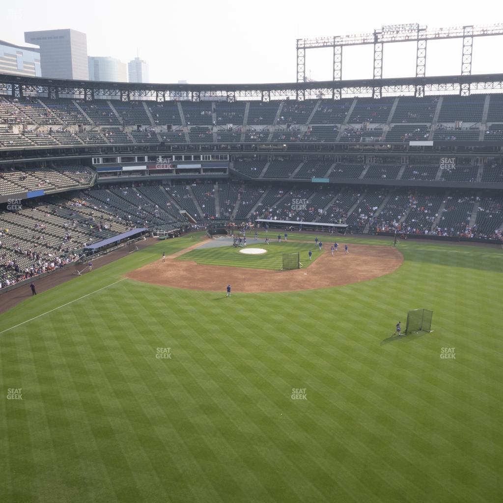 Coors Field - Section Lower 304 Seat View