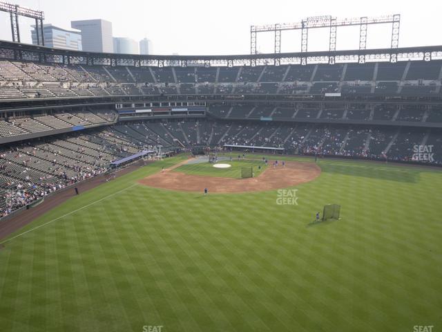 Coors Field - Section Lower 304 Seat View