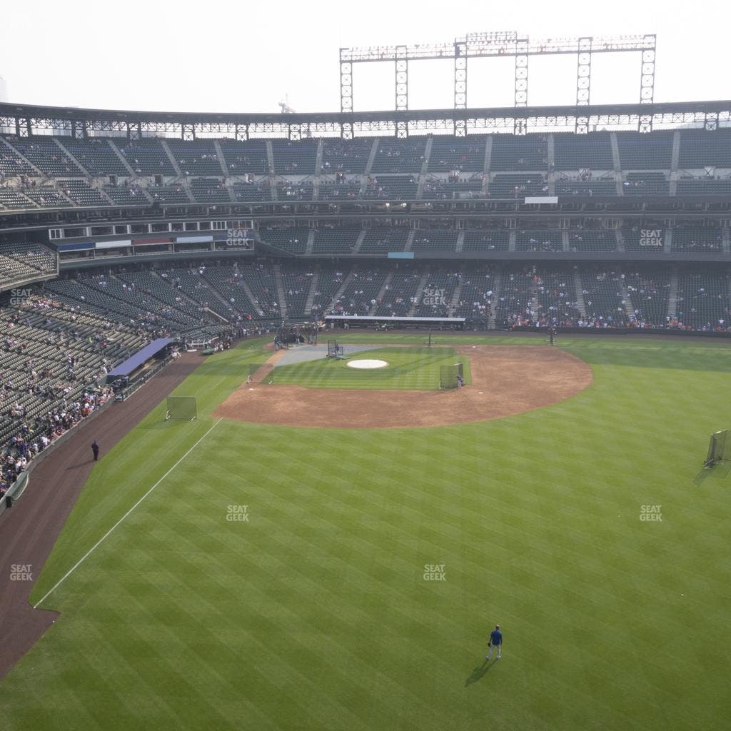 Coors Field - Section Lower 306 Seat View
