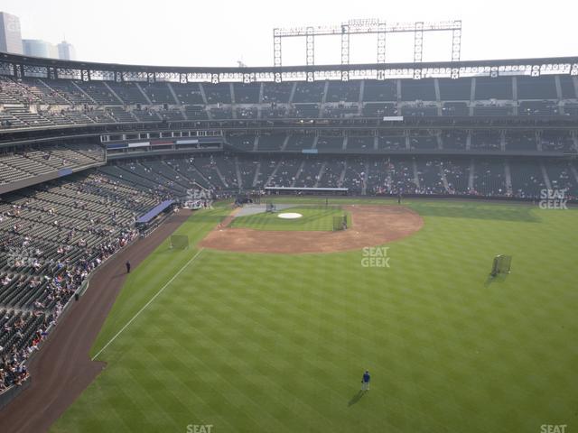 Coors Field - Section Lower 306 Seat View