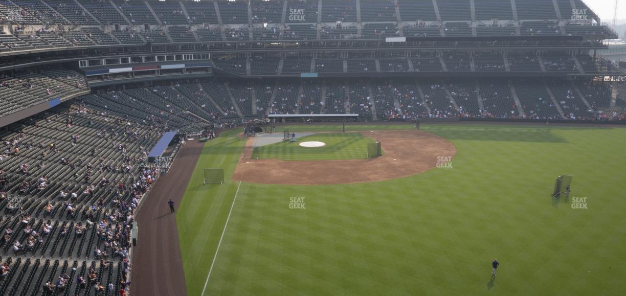 Coors Field - Section Lower 307 Seat View