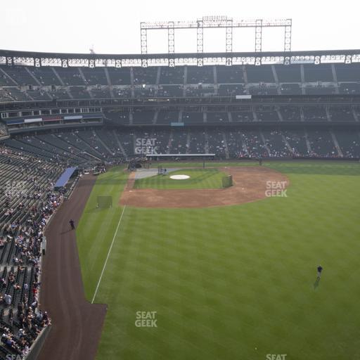Coors Field - Section Lower 307 Seat View