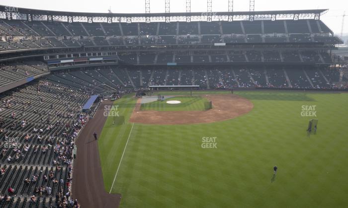 Coors Field - Section Lower 307 Seat View