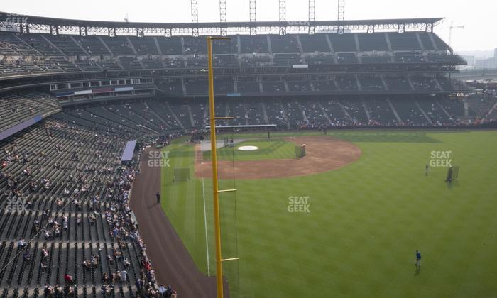 Coors Field - Section Lower 308 Seat View