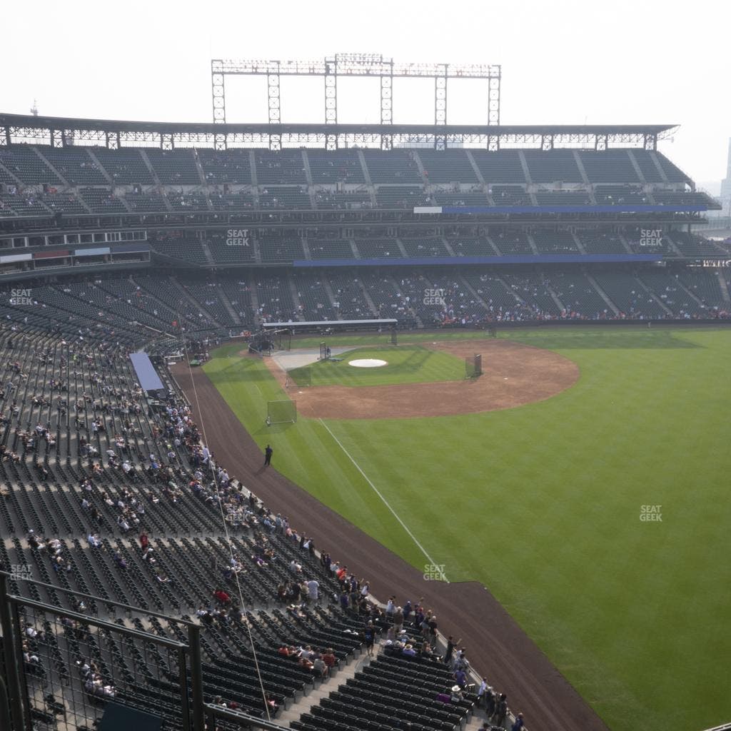 Coors Field - Section Lower 309 Seat View