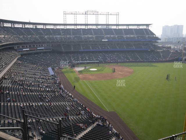 Coors Field - Section Lower 309 Seat View
