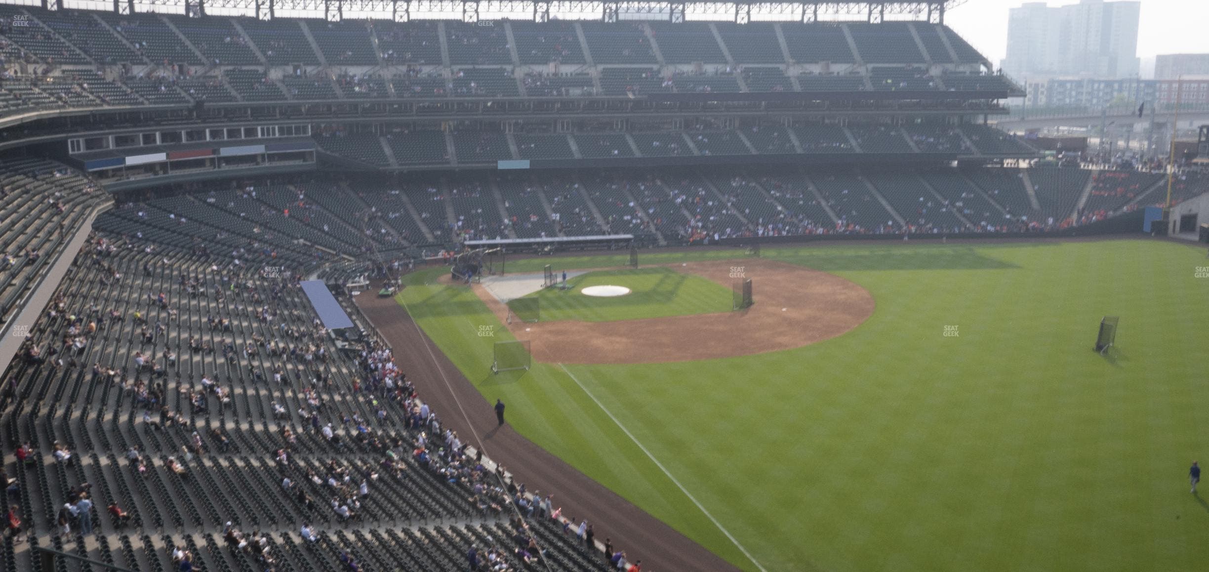 Coors Field - Section Lower 311 Seat View