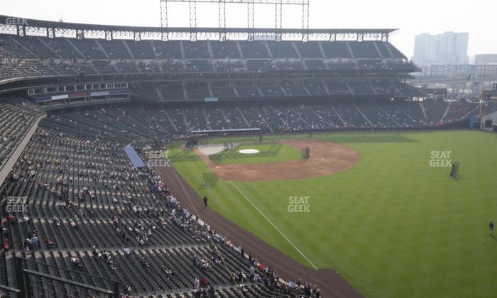 Coors Field - Section Lower 311 Seat View