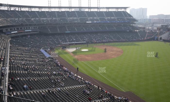 Coors Field - Section Lower 312 Seat View
