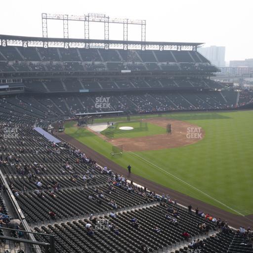 Coors Field - Section Lower 313 Seat View