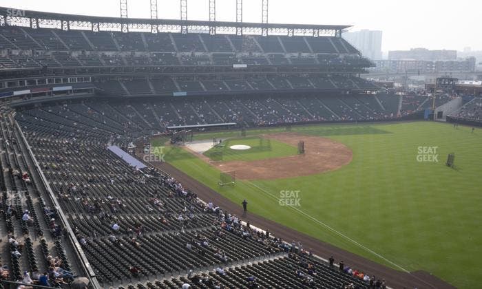 Coors Field - Section Lower 313 Seat View