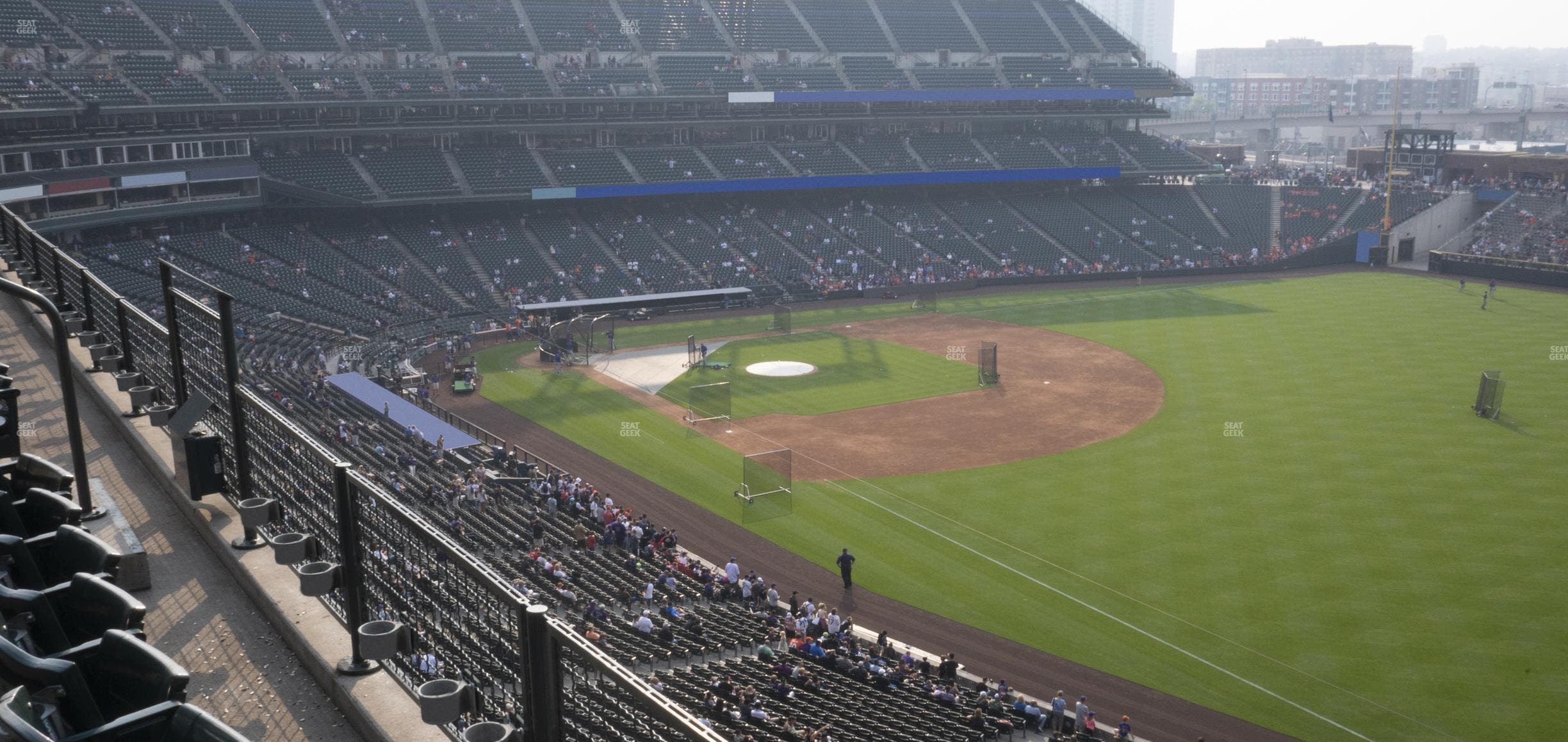Coors Field - Section Lower 315 Seat View