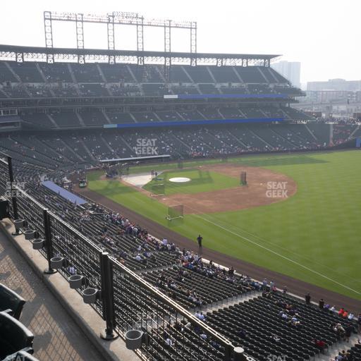 Coors Field - Section Lower 315 Seat View
