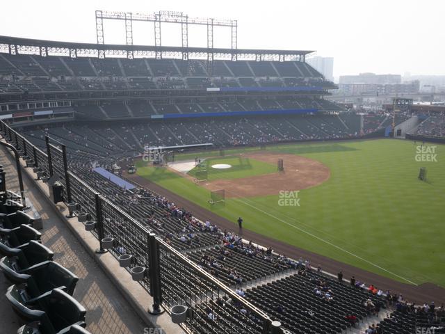 Coors Field - Section Lower 315 Seat View