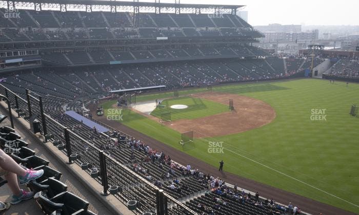 Coors Field - Section Lower 316 Seat View