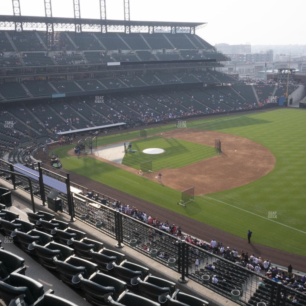 Coors Field - Section Lower 317 Seat View