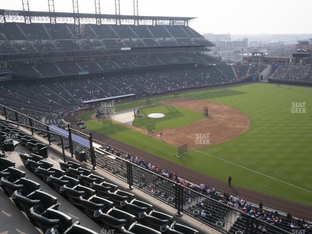 Coors Field - Section Lower 317 Seat View