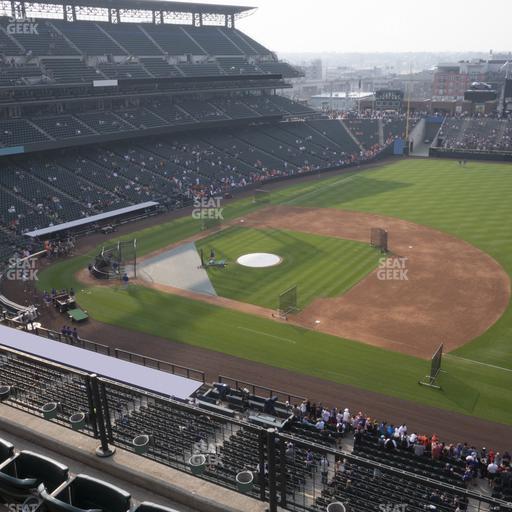 Coors Field - Section Lower 319 Seat View