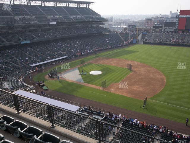 Coors Field - Section Lower 319 Seat View