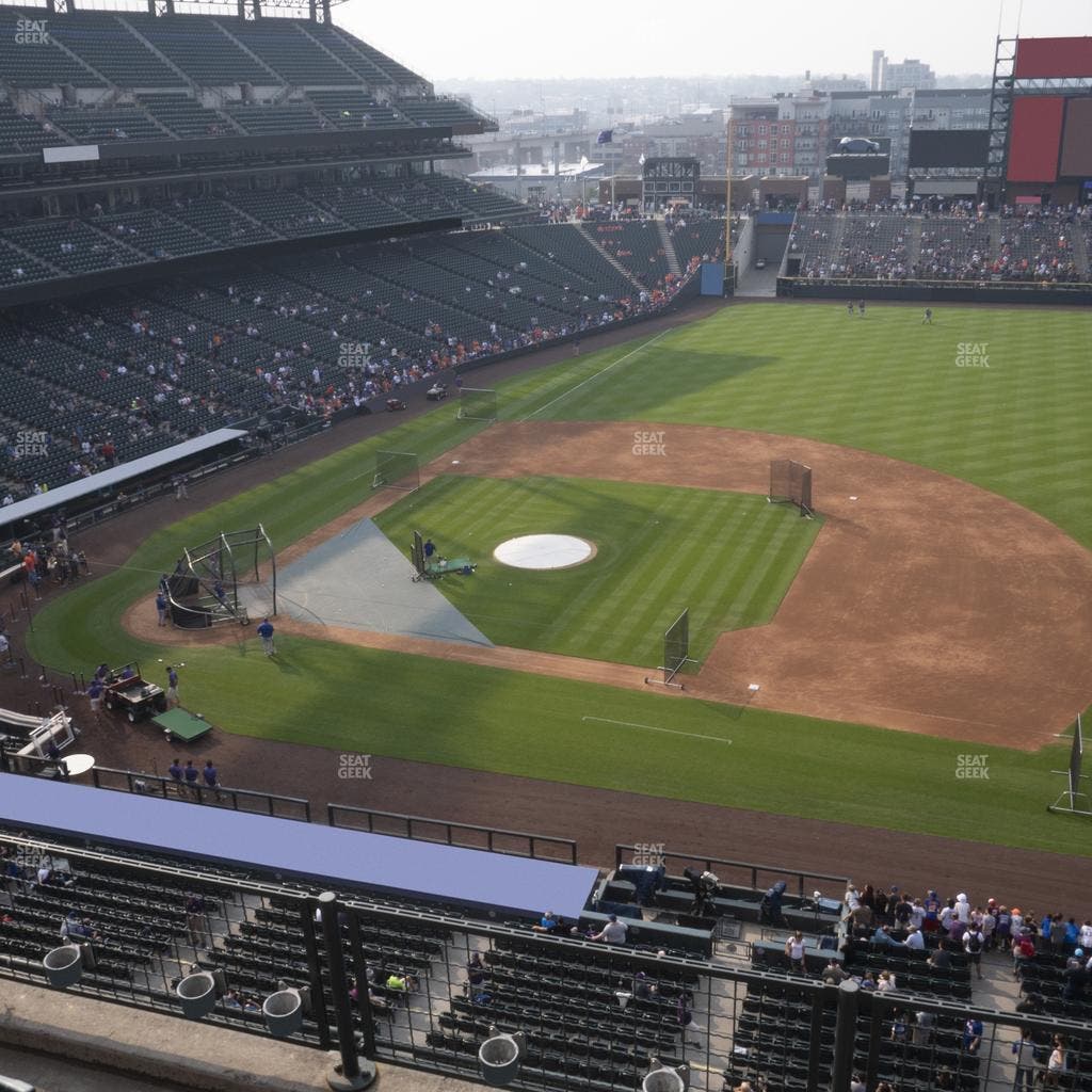 Coors Field - Section Lower 321 Seat View