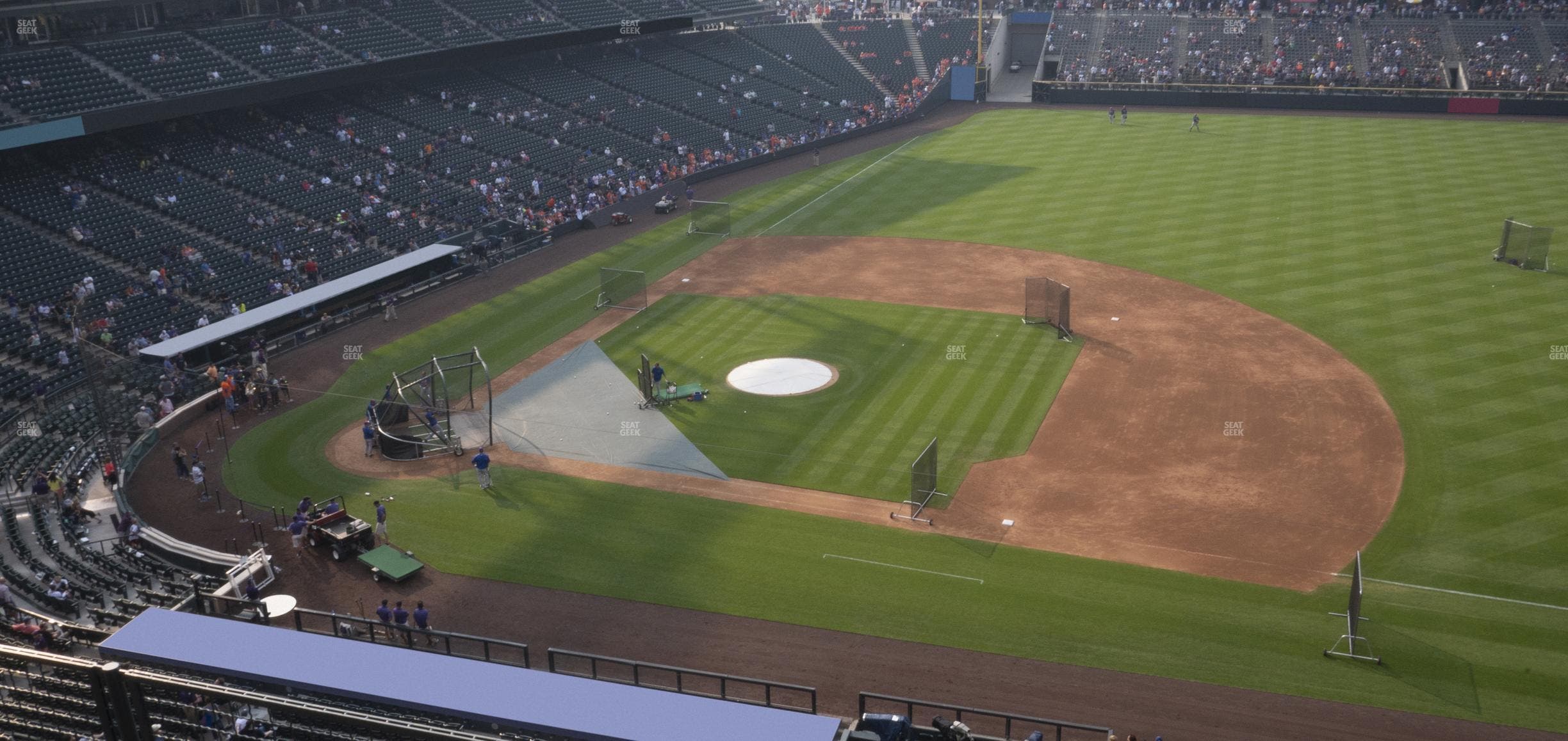 Coors Field - Section Lower 321 Seat View