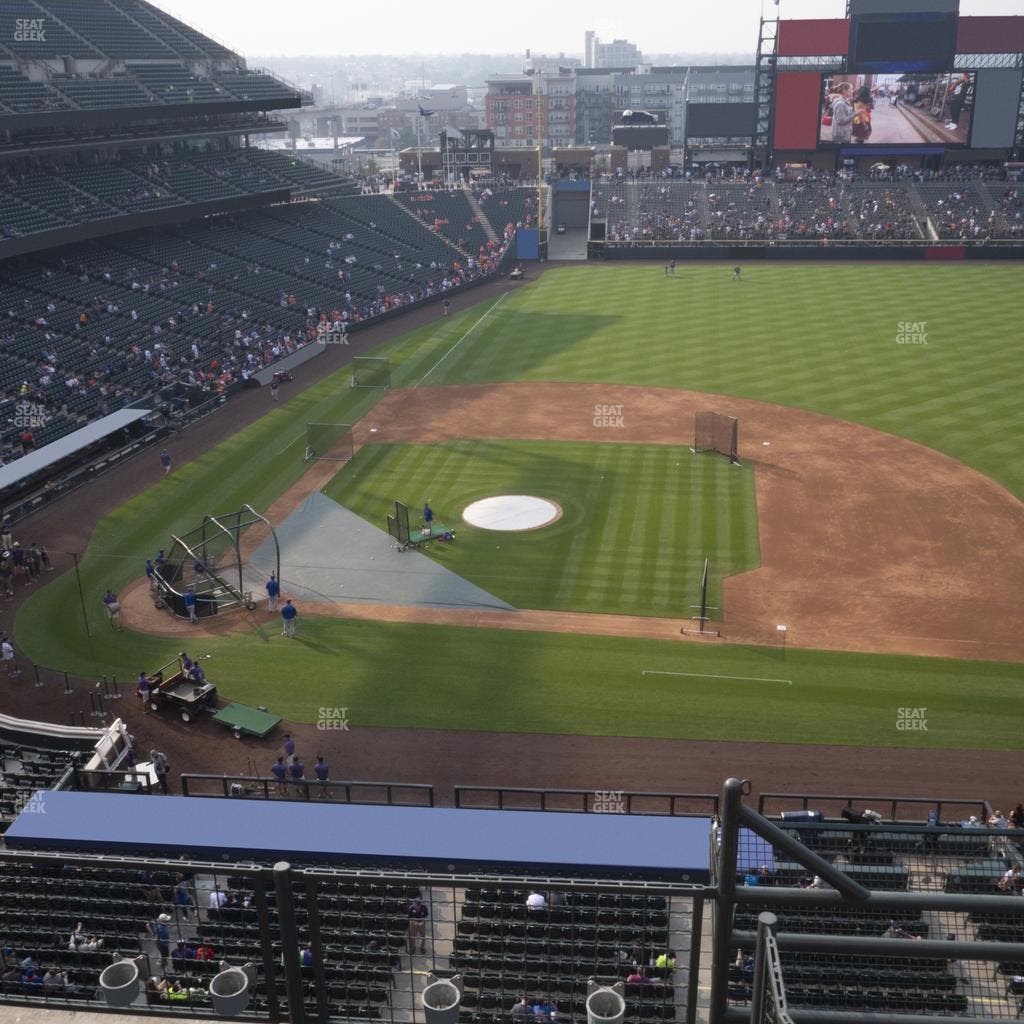 Coors Field - Section Lower 323 Seat View