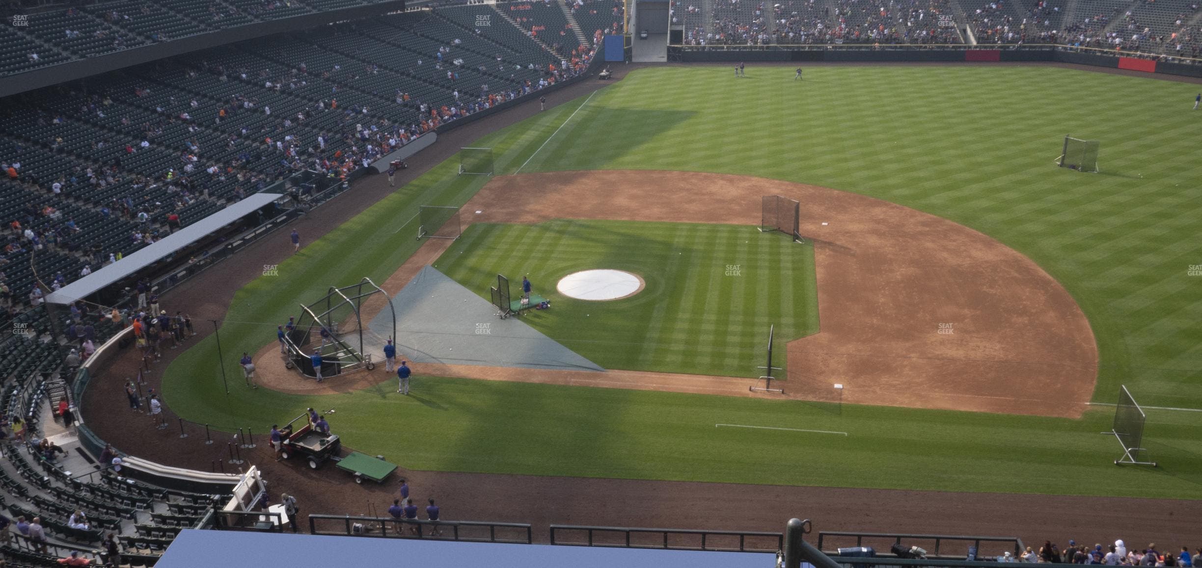 Coors Field - Section Lower 323 Seat View