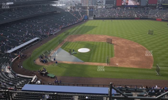 Coors Field - Section Lower 323 Seat View