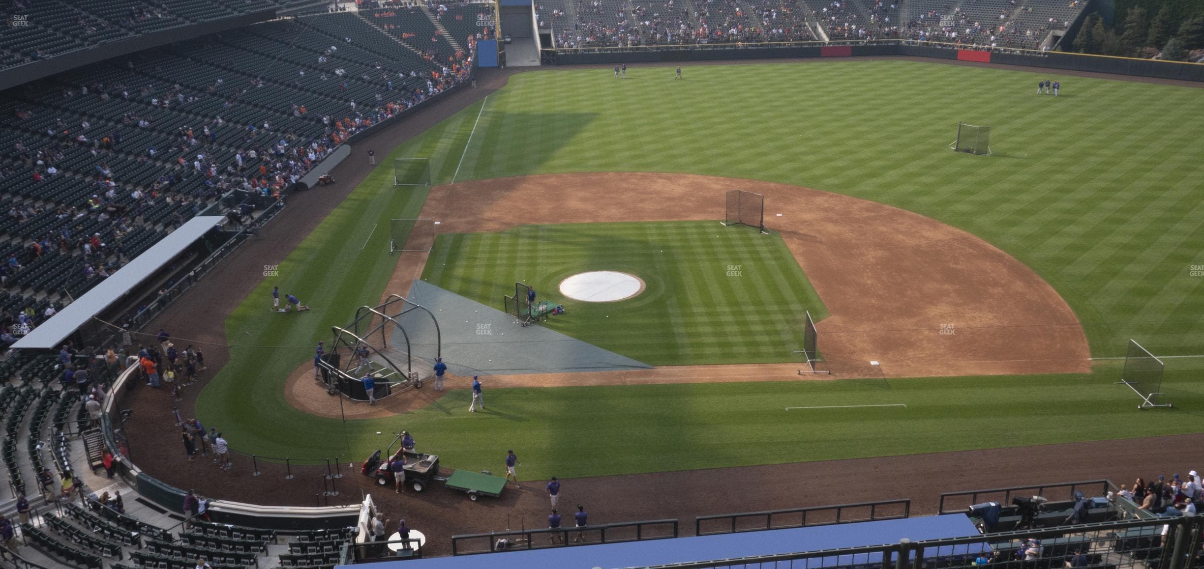 Coors Field - Section Lower 325 Seat View