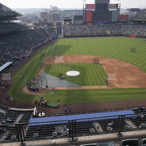 Coors Field - Section Lower 325 Seat View