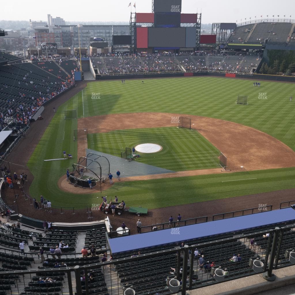 Coors Field - Section Lower 326 Seat View