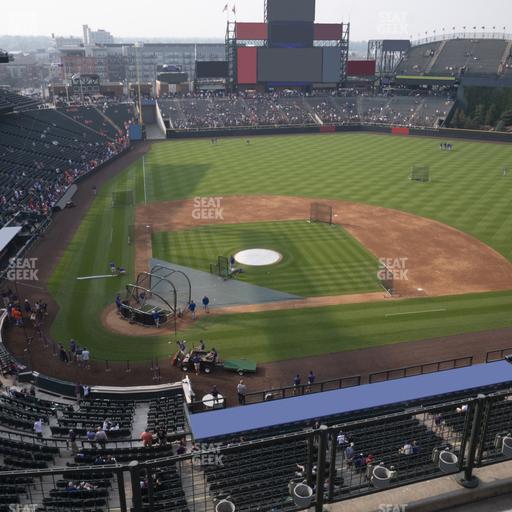 Coors Field - Section Lower 326 Seat View