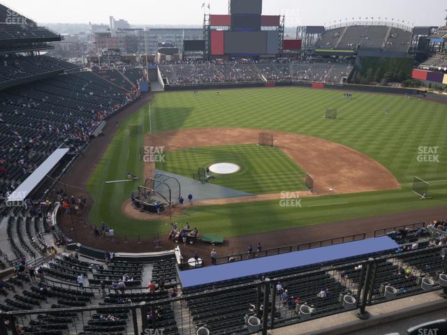 Coors Field - Section Lower 326 Seat View