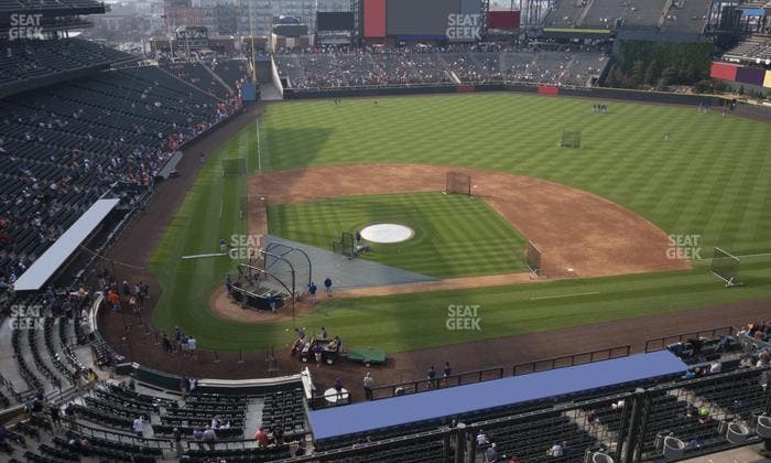 Coors Field - Section Lower 326 Seat View