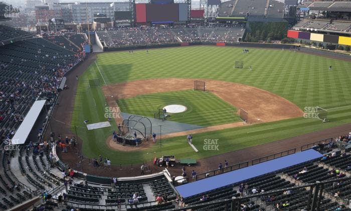 Coors Field - Section Lower 327 Seat View