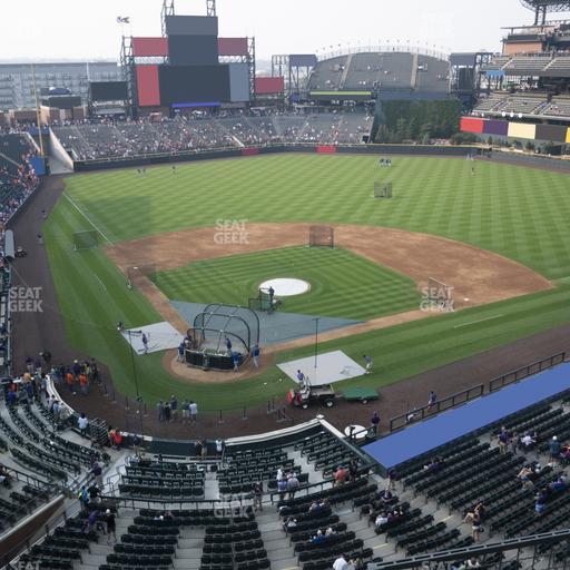 Coors Field - Section Lower 328 Seat View