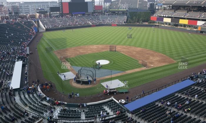 Coors Field - Section Lower 328 Seat View