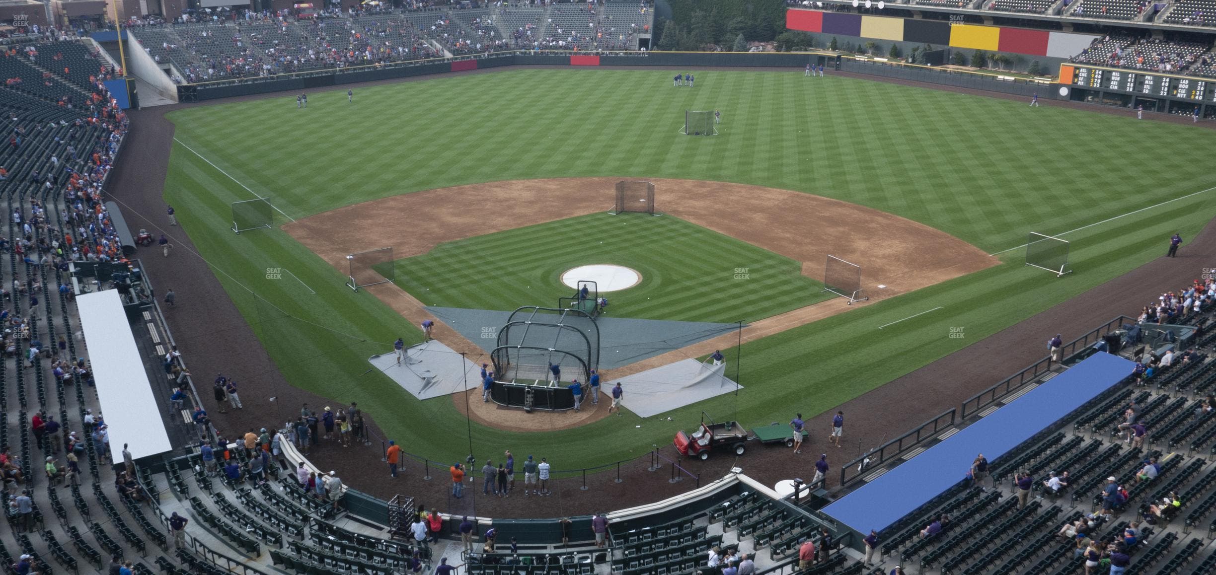 Coors Field - Section Lower 329 Seat View