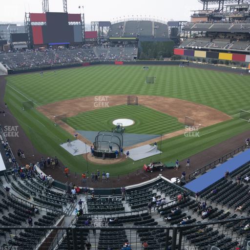 Coors Field - Section Lower 329 Seat View