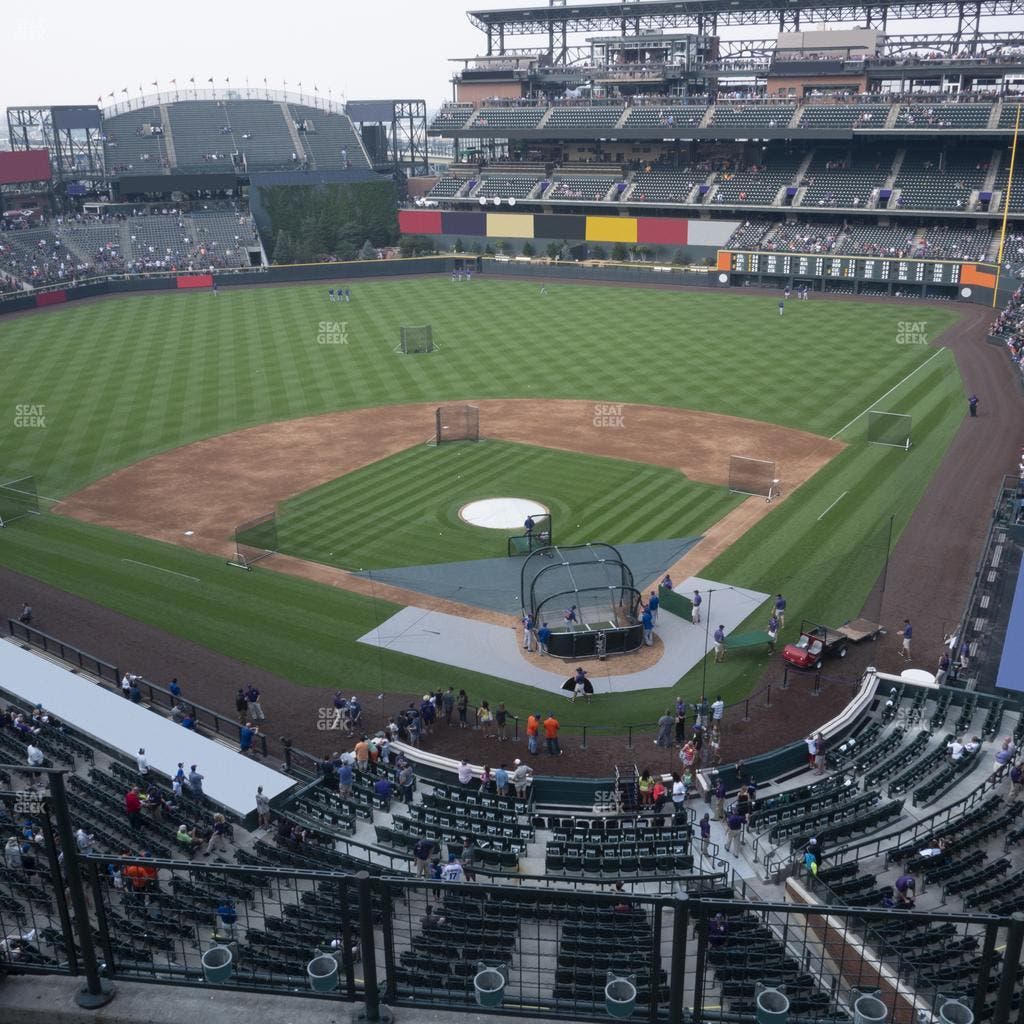 Coors Field - Section Lower 332 Seat View